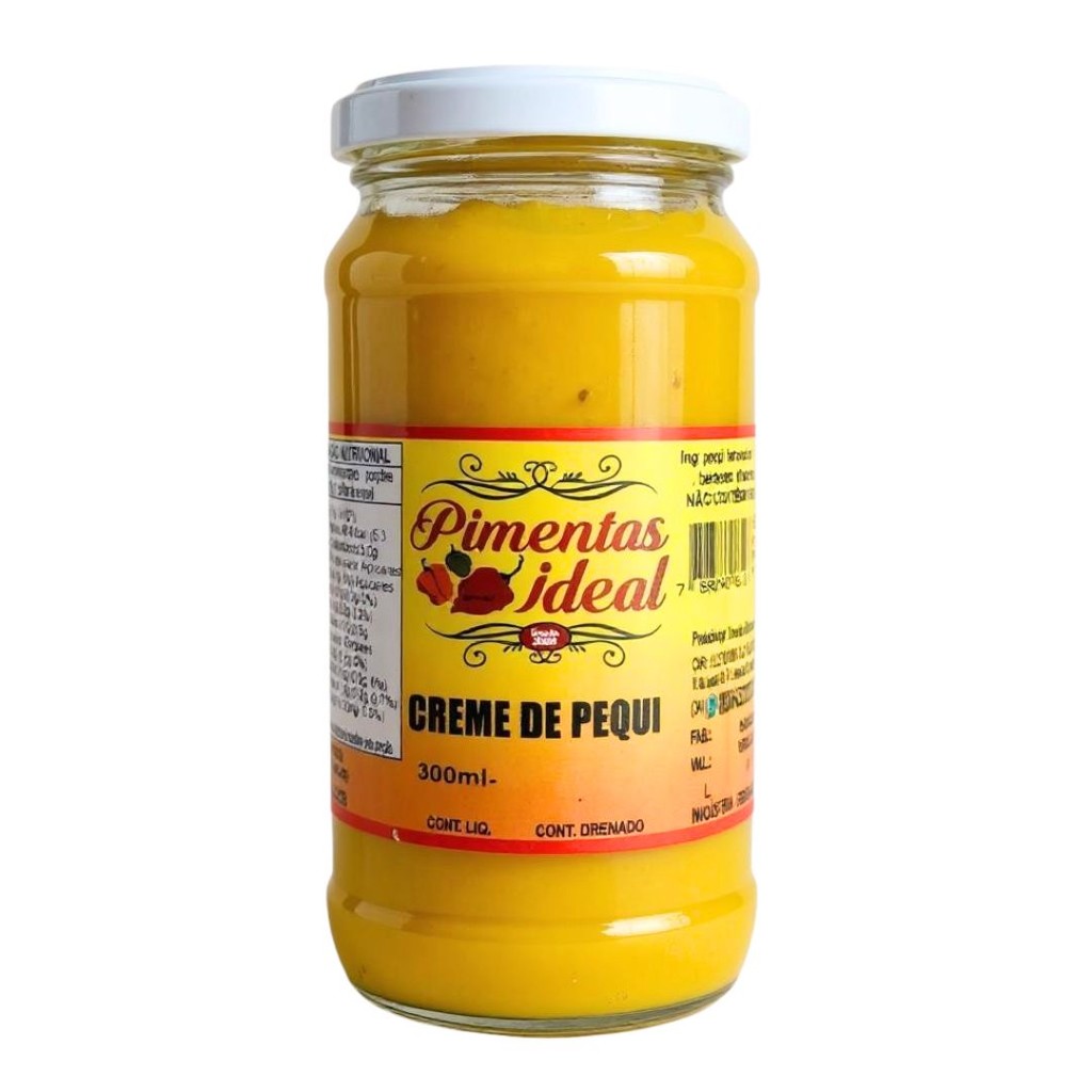 Creme De Pequi Cremoso Concentrado Natural E Saudável 300ml | Shopee Brasil