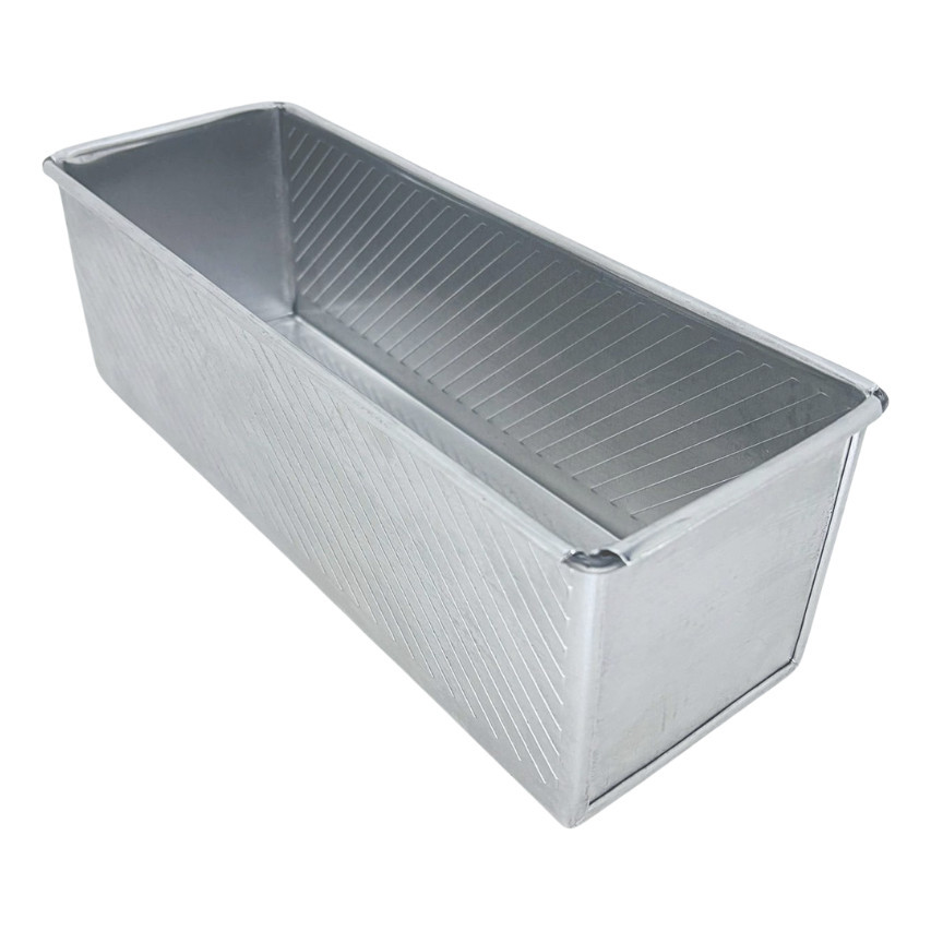 Forma Para Pão De Forma Frisado 30x10x10cm Sem Tampa Pulman