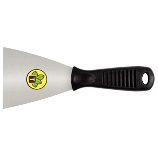 Espátula flexível metálica 10cm com cabo plástico Tramontina em Oferta na Shopee