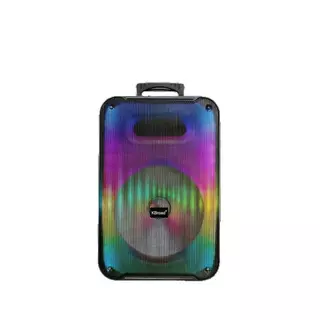 Caixa de Som KTS-1575 12" com Luzes Coloridas e Bateria – Perfeita para Festas Grandes! em Oferta na Shopee