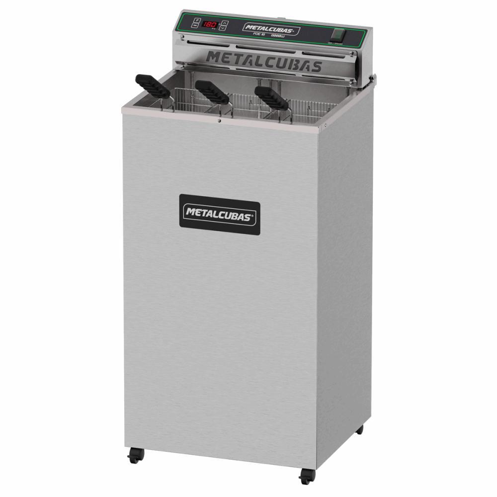 Fritador Industrial Elétrico Metalcubas FOE 18 P Zona Fria d
