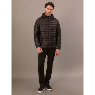 Jaqueta Masculina Calvin Klein Jeans Matelassê Com Capuz - Preto em Oferta na Shopee