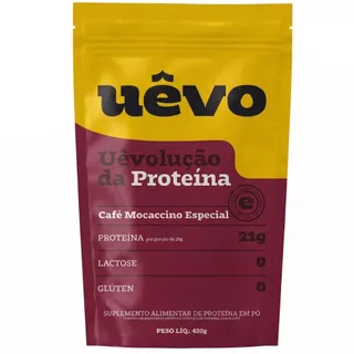 Proteina Ovo Uevo Cafe Mocaccino 420g - Uevo