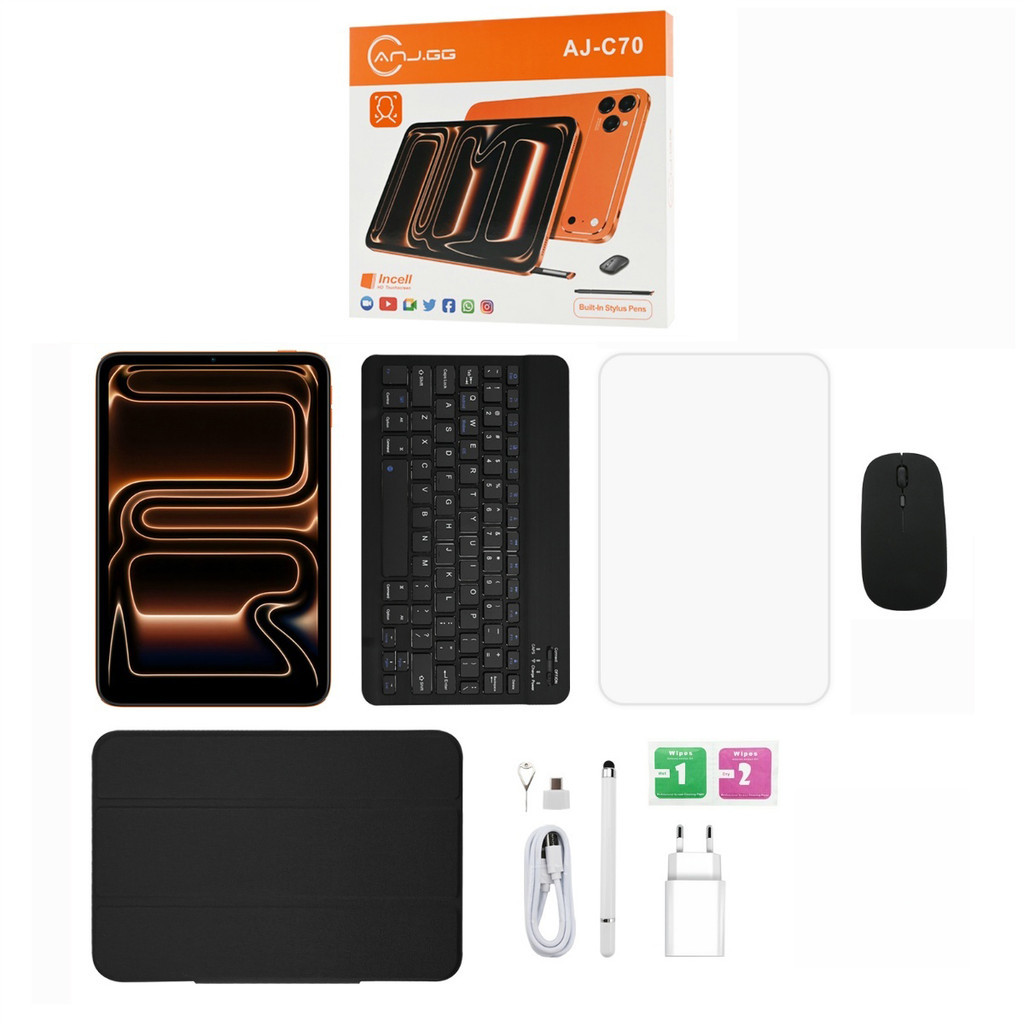 Tablet 10.1 Android 6GB RAM 128GB ROM 8000mAh Tela HD Expansão