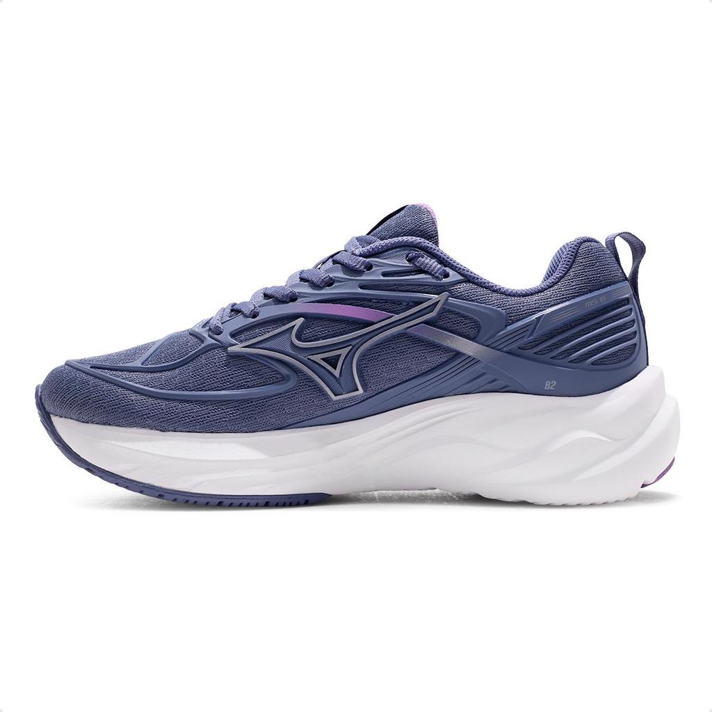 Tênis Mizuno Space 6 Feminino Azul/Lilas Original com Nota Fiscal