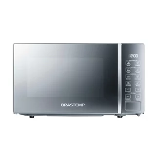 Micro-ondas Brastemp 20 Litros BMS20AR Espelhado em Oferta na Shopee