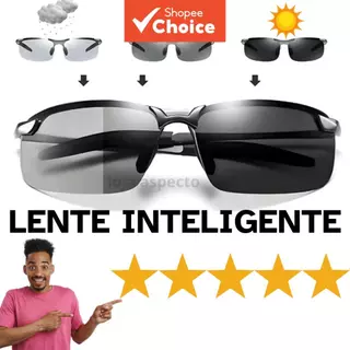 Óculos de sol fotocromáticos polarizados para dirigir e pescar de dia e de noite em Oferta na Shopee