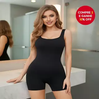 Modelador de Corpo Inteiro sem Costuras para Mulheres, Cinta Abdominal e Levantador de Quadris em Oferta na Shopee