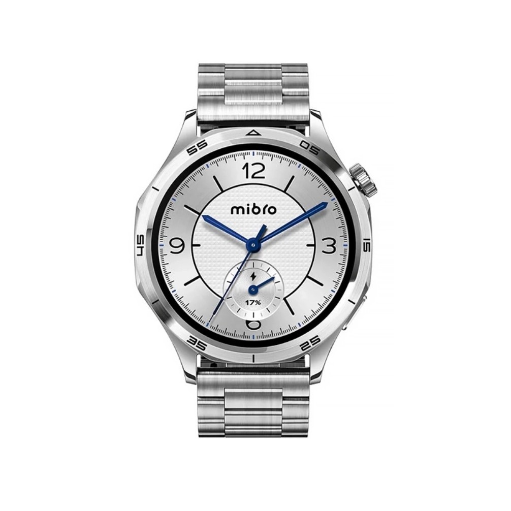 Smartwatch Mibro Watch GT, GPS Integrado, Conexão Strava, Amoled 1,43", 5ATM, XPAW026 - Prata