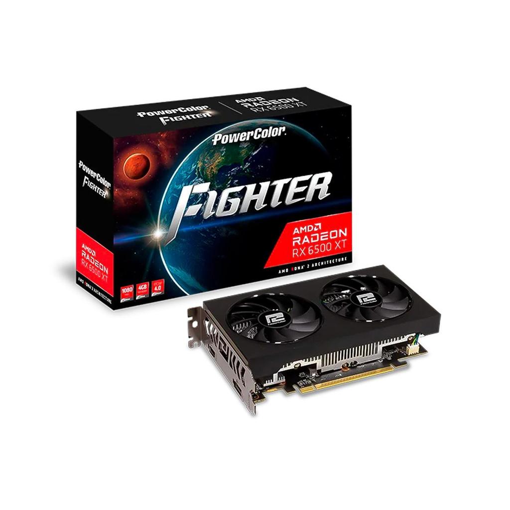 グラフィックポード　RX6500XT Placa de Vídeo Gpu Powercolor Amd Radeon Rx 6500xt 4gb Gddr6