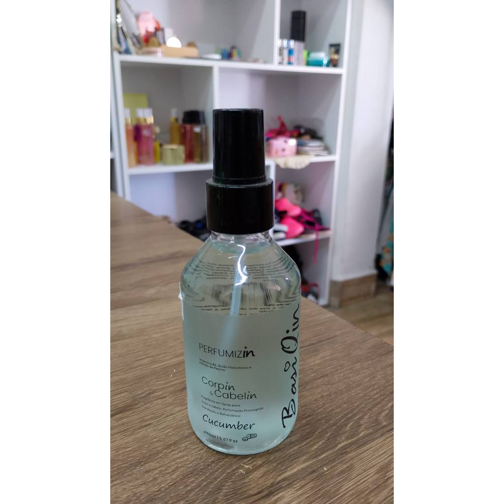Corpin & Cabelin Perfumizin Cucumber Spray Corporal e Capilar 150ml ...