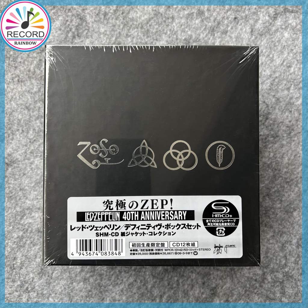 LED ZEPPELIN 40TH ANNIV.SHM-CD12枚セット未開封品 Box Led Zeppelin Mini Lp Shm Cd Japones Original Japan | MercadoLivre