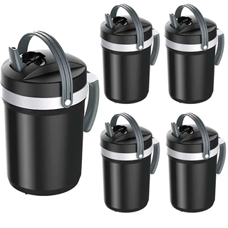 Kit 5 Jarras Térmicas Termolar Flip Top 2,5 Litros cor Preto Bebidas Geladas Tereré água Chá Gelado em Oferta na Shopee