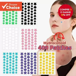 400 Remendos Da Espinha Dos Pces Para O Rosto , Hidrocolóides Acne Cobrindo Espinhas E Manchas , Adesivos Spot Todos Os em Oferta na Shopee