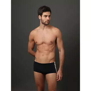 Sunga Trunk Faixa Bicolor Calvin Klein Swimwear - Havana em Oferta na Shopee