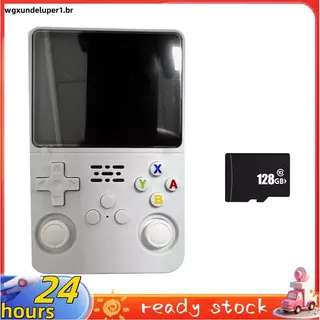 Console De Jogos Portátil Retrô R36S , Tela IPS De 3.5 Polegadas , Joystick 3D Duplo , Bateria De 3200mah , Reprodutor D em Oferta na Shopee