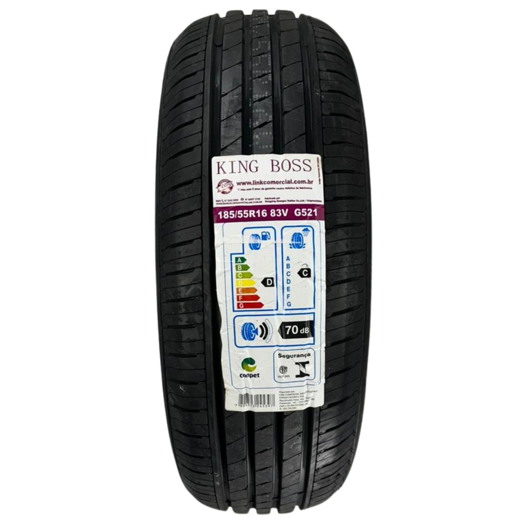 PNEU 185/55R16 83V G521 KINGBOSS | Shopee Brasil