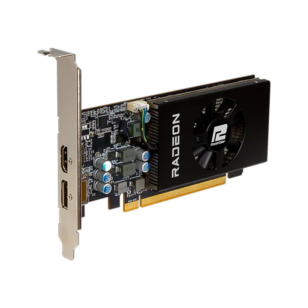 Placa de Vídeo Gpu Powercolor Amd Radeon Rx 6400 4gb Gddr6 64bits