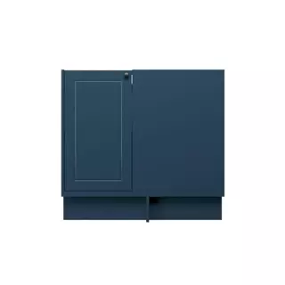 Balcão de Canto Cozinha MDF Herval Viana, 1 Porta, Azul Orion, 92 cm em Oferta na Shopee