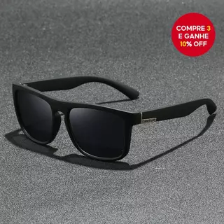 Óculos De Sol UV400 Para Homens Com Armação Grande E Lentes Marrons Dirigir em Oferta na Shopee