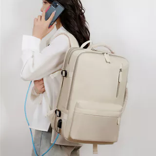 Mochila Viagem Feminina Masculinas Multifuncional Reforçada Impermeável Expansível Mochila Notebook em Oferta na Shopee