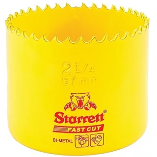 Serra copo bimetal 57 mm 2.1/4" - FAST CUT Starrett em Oferta na Shopee