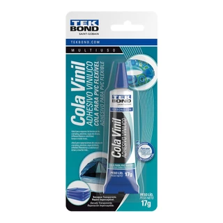 Cola para PVC flexível 17g - Vinil - TekBond em Oferta na Shopee