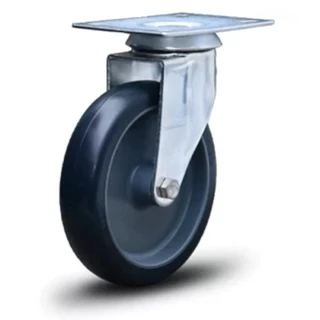 Rodízio giratório 4" PVC - GLP.412.BP.FP - Colson em Oferta na Shopee