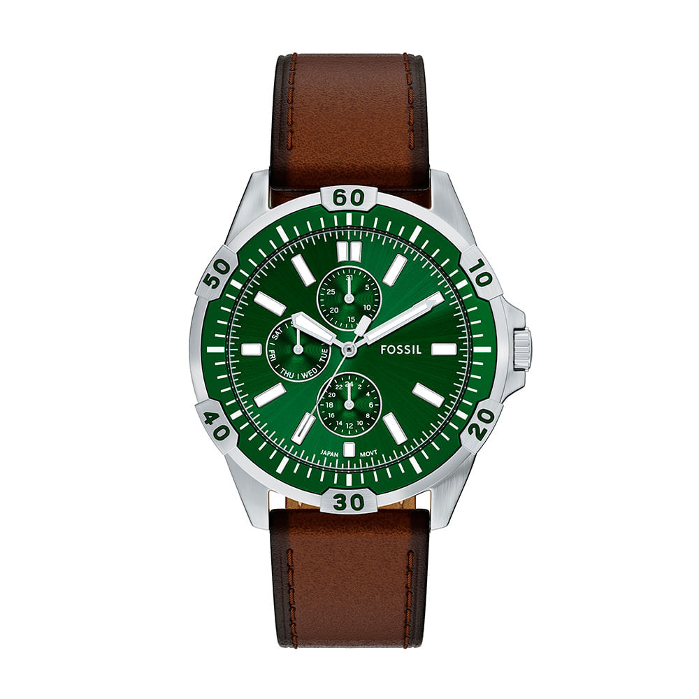 Relógio Fossil Masculino Garrett Prata - FS6147/0VN