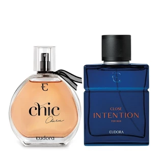 Combo Desodorante Colônia: Chic Chérie 95ml + Close Intention 100ml em Oferta na Shopee