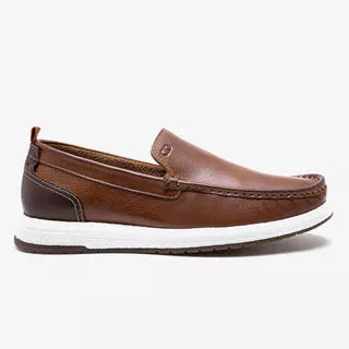 Mocassim Easy Flop Pulse Marrom em Oferta na Shopee
