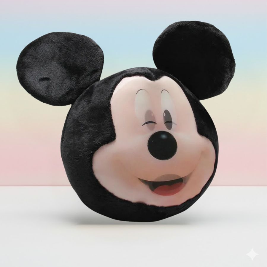 Pelúcia 3D - Mickey Mouse - 22cm - Disney Original - 1 unidade - Rizzo ...