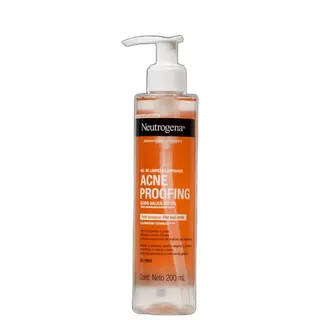 Neutrogena Acne Proofing - Gel de Limpeza 200ml em Oferta na Shopee