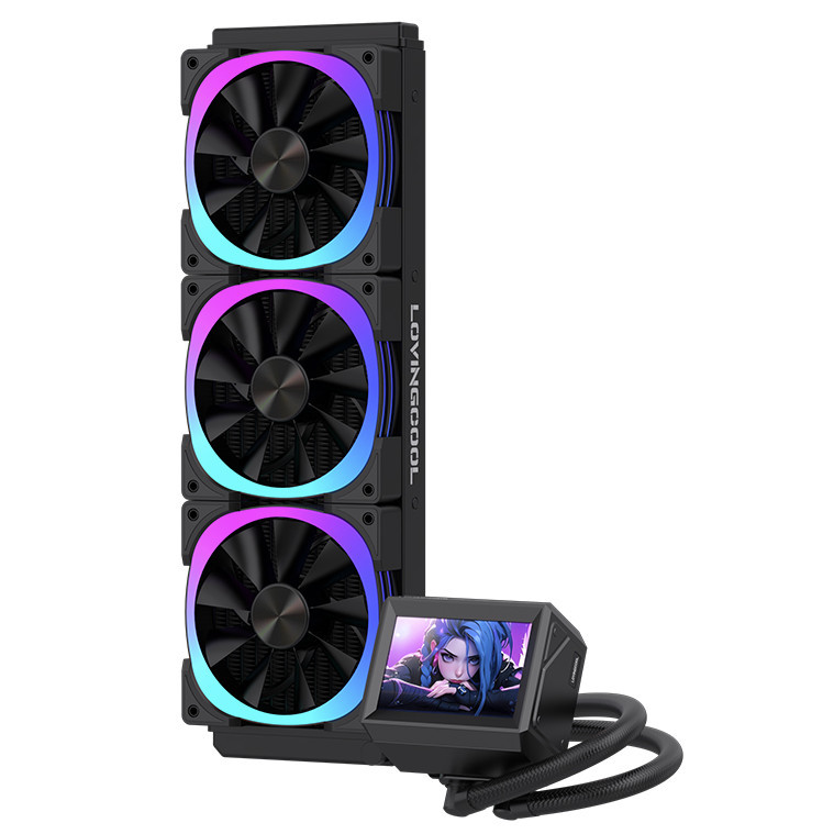 Water Cooler Montech HyperFlow Silent, 360mm, Intel-AMD, PWM