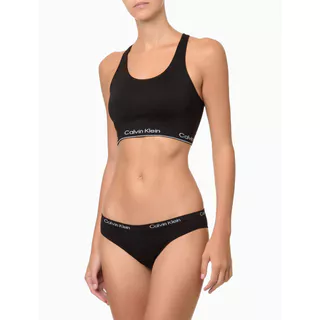 Kit 2 Calcinhas Tangas Microfibra Seamless Calvin Klein Underwear - Preto/Bege em Oferta na Shopee