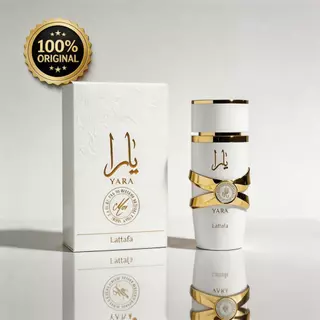 Perfume Feminino Lattafa Yara White 100ml EDP – Original, Gourmand Ambarado com Jasmim em Oferta na Shopee