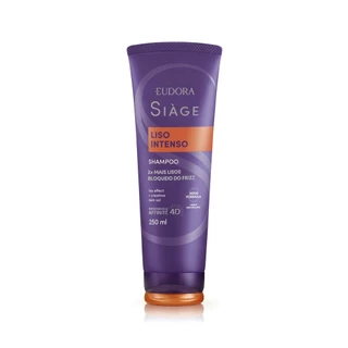 Eudora Shampoo Siàge Liso Intenso 250ml em Oferta na Shopee