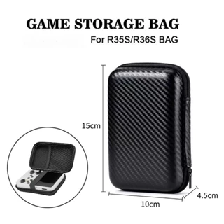 Bolsa Portátil De Armazenamento Compatível Com O RG35XX R35s R36S console De Jogos retro mini Eletrônica Preta em Oferta na Shopee