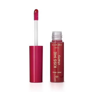 Eudora Kiss Me Cherry Gloss Labial 5,5ml em Oferta na Shopee
