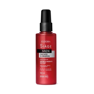 Eudora Siàge Men Cachos e Crespos Óleo Capilar 100ml em Oferta na Shopee