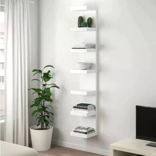 Torre de Prateleira MDF Branca 170cm | Estante Vertical Multiuso para Sala, Quarto, Cozinha, Banheiro e Escritório em Oferta na Shopee