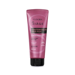 Eudora Condicionador Siàge Cauterização dos Fios 200ml em Oferta na Shopee