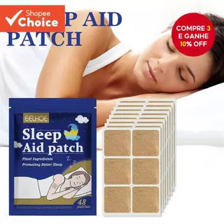 48 Unidades De Adesivo Para Dormir Acalma O Corpo , Melhora Conforto Do Sono , Ajuda Você A Pacificamente . Cuidados Com em Oferta na Shopee