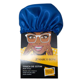Touca de Cetim Anti Frizz Marco Boni 1 Unidade em Oferta na Shopee