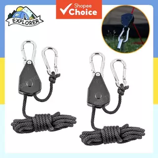 Paracord Locks 150lb 4-Pack , Cabo Resistente De 1/8 " Para Barracas De Acampamento , Caminhadas E Equipamentos Ao Ar Li em Oferta na Shopee