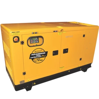 Gerador de energia 46 Kva a diesel cabinado com ATS trifásico 220V BFDE 46.000 Buffalo