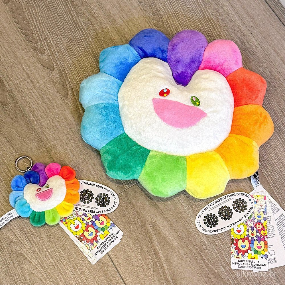 NewJeans - NewJeans X Murakami Plush Keyring em Promoção na Shopee