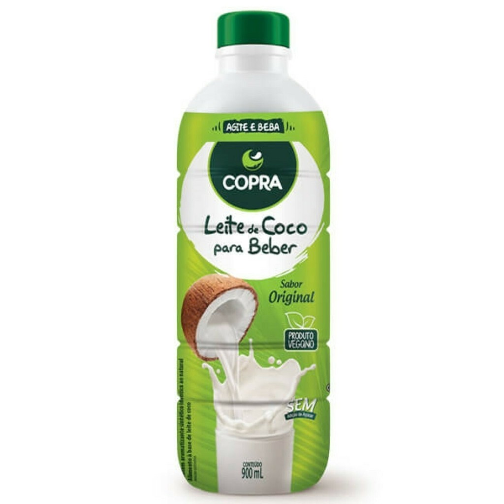 KIT 6 COPRA LEITE COCO PRONTO BEBER ZERO 900ML | Shopee Brasil