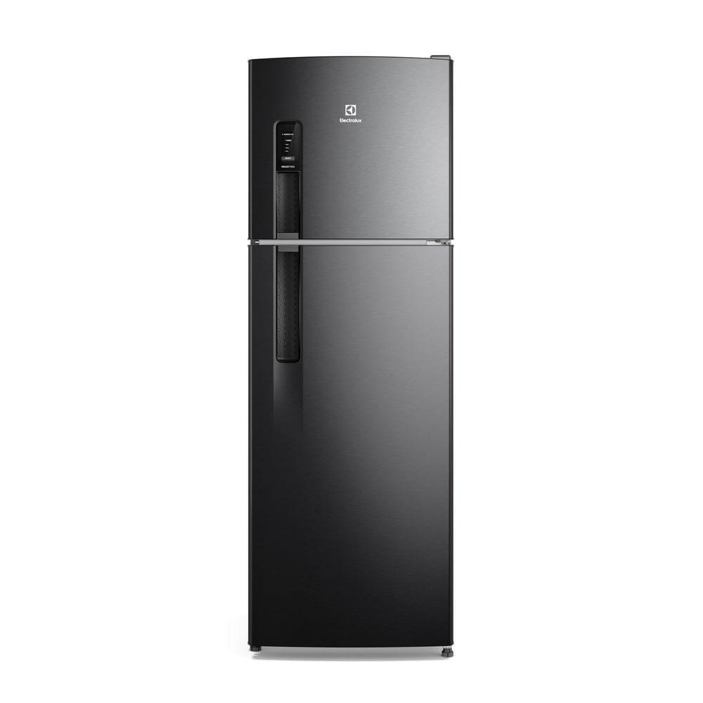 Geladeira Electrolux 380L Frost Free Black Inox