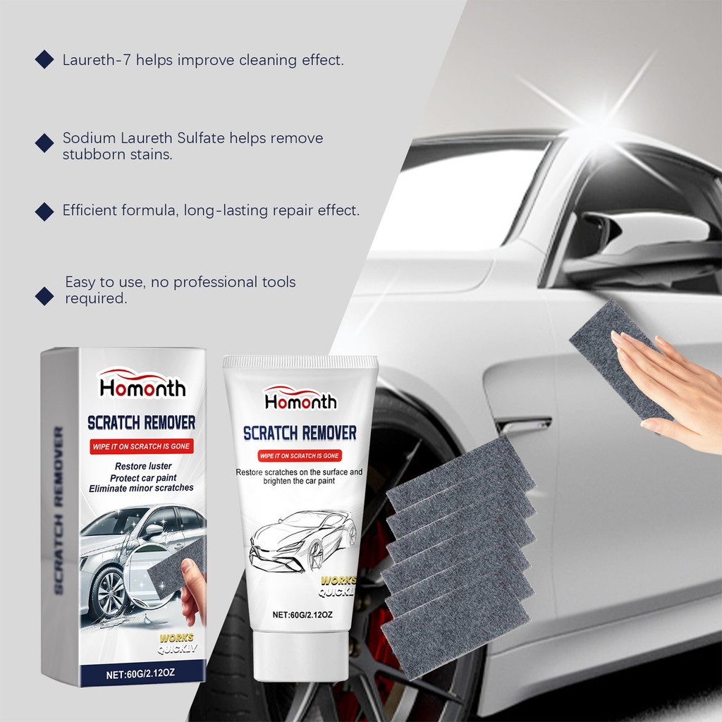 Kit De Reparo De Arranhões De Carro De Pano Nano Flash Para Proteções ...